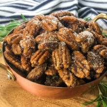 Sweet and Savory Spiced Pecans