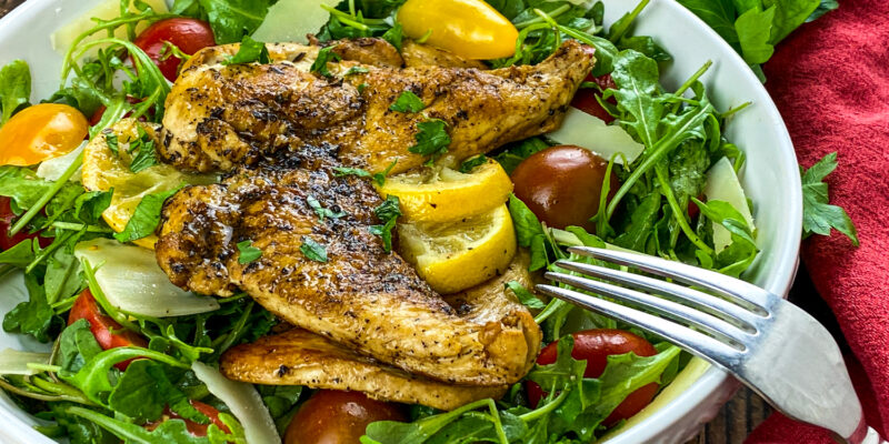 Chicken Paillard Salad | Healthy 30-Minute Meals