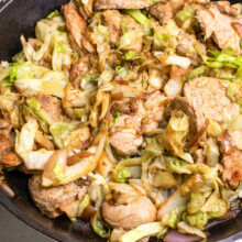 Pork and Cabbage Skillet | 5-Ingredient Recipes