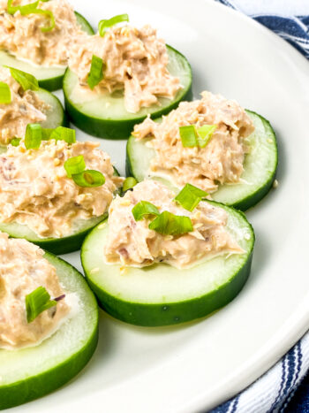 Spicy Tuna Cucumber Bites | Amazing Appetizer