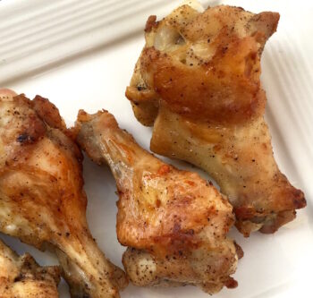 Lemon Pepper Baked Chicken Wings | Living Low Carbs Recipes