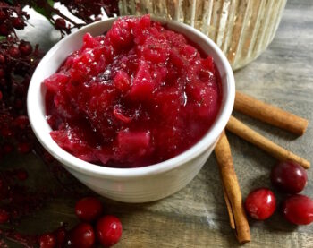 Cranberry-Pear Sauce | Healthy Holiday Recipes