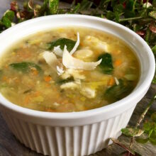 Spicy Leftover Turkey and White Bean Soup | Healthy Holiday Recipes