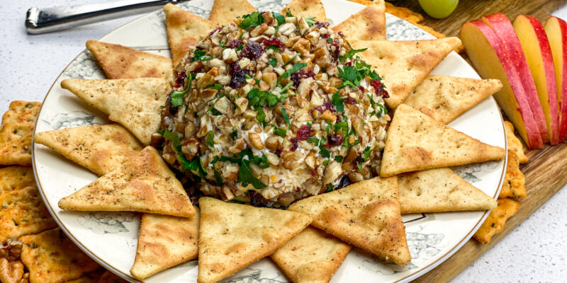 Orange-Cranberry Cheese Ball Kitchen-Tested Recipe | Healthy Eating Choices