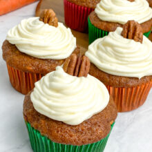 Carrot Cake Cupcakes March Monthly Kitchen-Tested Favourite Recipe