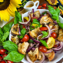 Panzanella Salad Healthy Eating Choices Kitchen-Tested Recipe